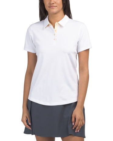 PUMA GOLF Pique Accent Qısa Rəvan Polo Köynəyi