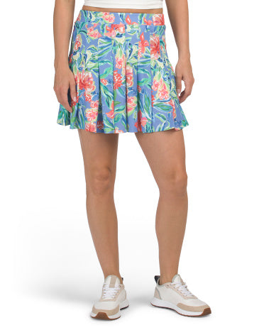 STELLA PARKER UPF 50 Qatlanmış Bel Çantasız Ətək Şort