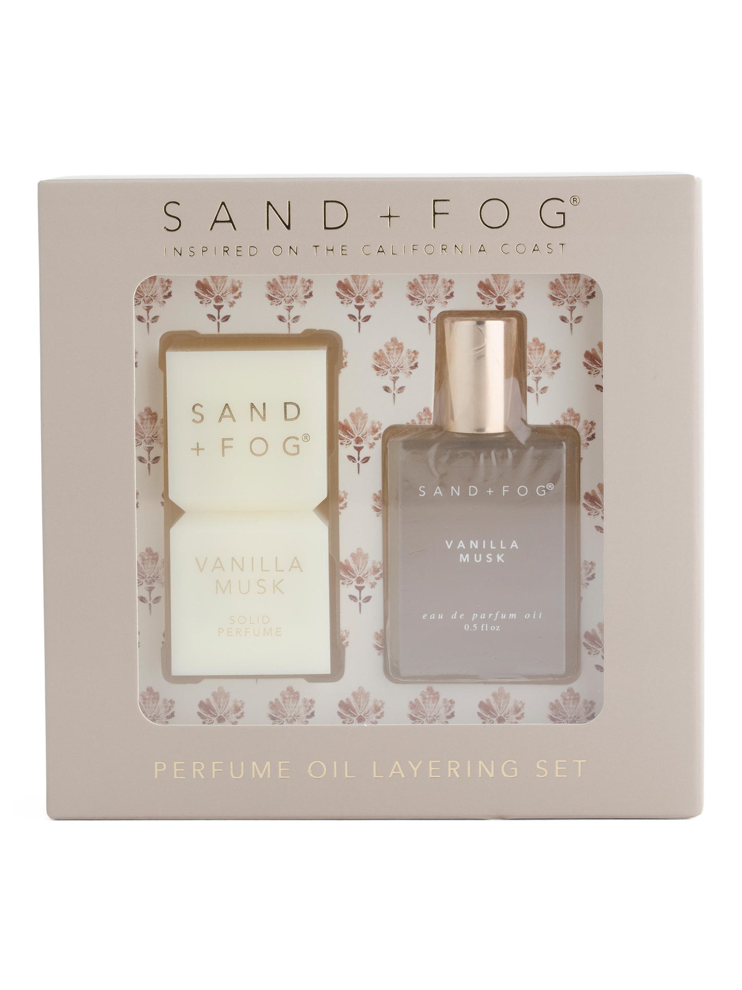 SAND AND FOG 2 Parçalı Vanil Musk Eau De Parfum Dəsti