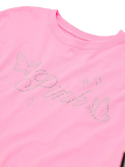 PINK Campus Cotton™ Long-Sleeve Tee