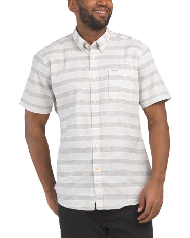 BARBOUR Kətan Qarışığı Somerby Oturmalı Köynəyi