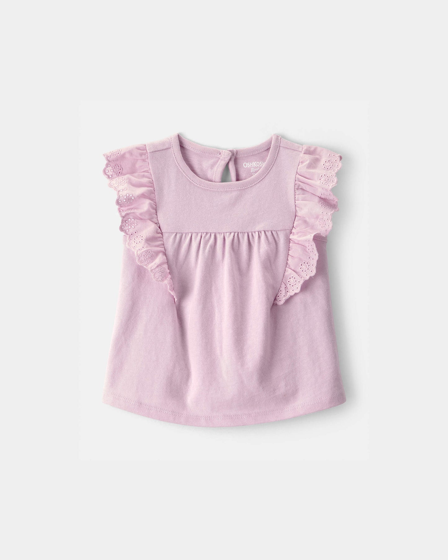 Carter's Qız Uşaq Açqı Kollu Bluzka - Bənövşəyi