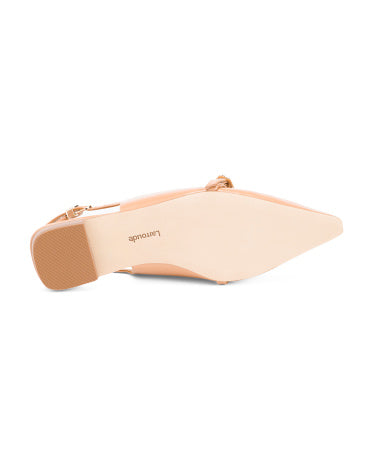 LARROUDE Made In Brazil Ines Slingback Ayaqqabıları