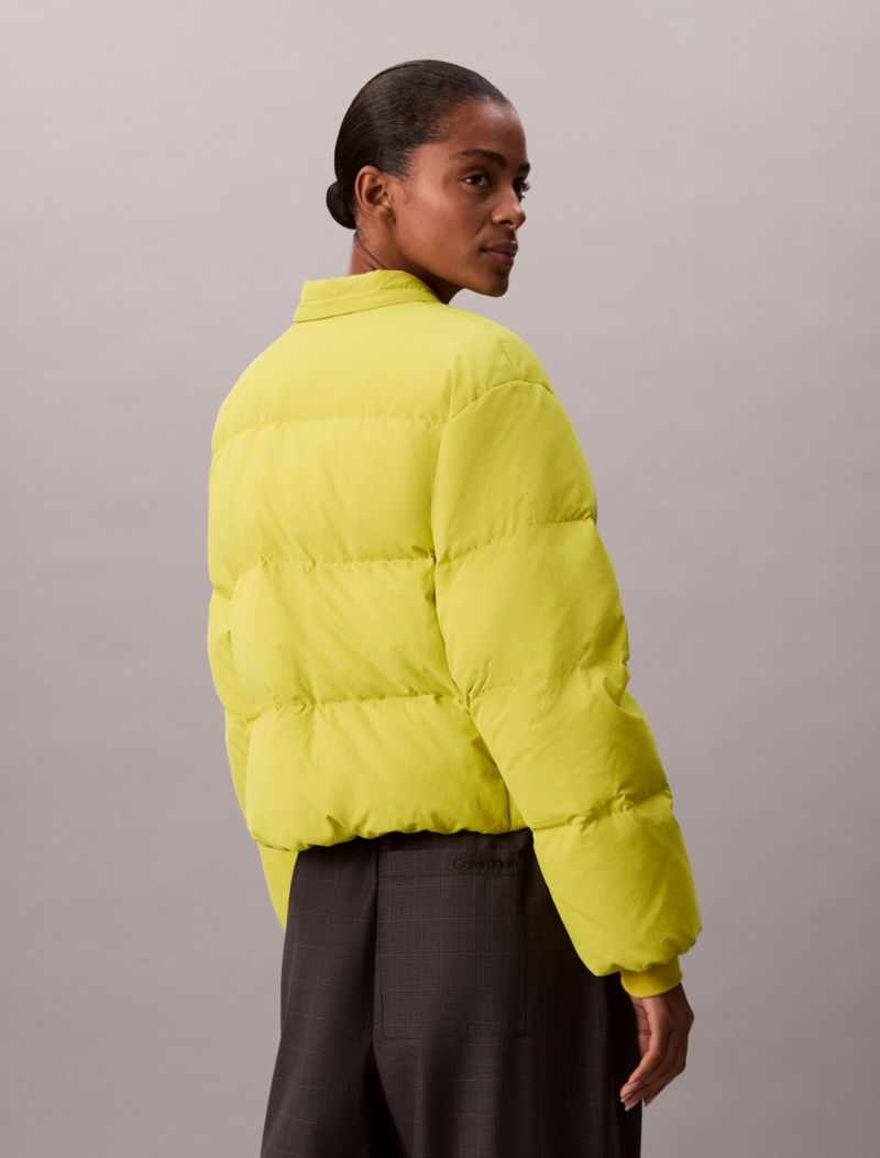 Calvin Klein Qısa Yasdıqlanmış Gödəkçə Şalı ilə