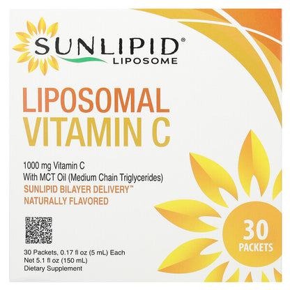 Sunlipid Liposomal C Vitamini MCT Yağı ilə 30 Paket 5ml