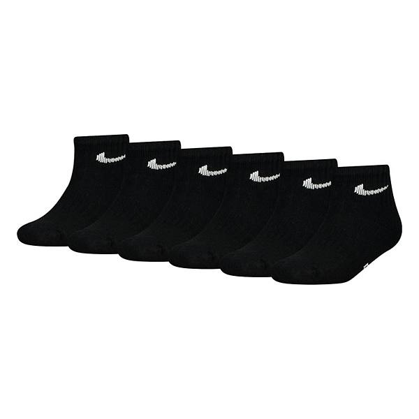 Uşaq Nike 6 Paket Dri-FIT Performance Quarter Çorap