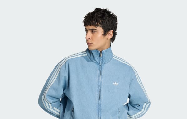 ADIDAS ORIGINALS Summer Glow Denim Firebird Kişi Ceket