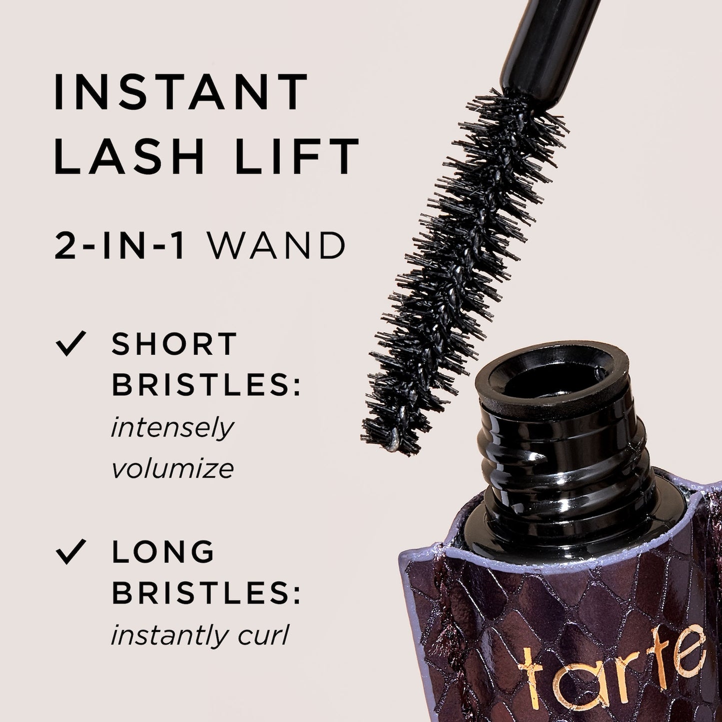tarte Lights, Camera, Splashes™ 4-ü-1 Volumlaşdırıcı Su Keçirməz Maskara