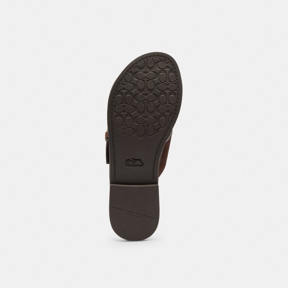 Coach Crisscross Buckle Sandal