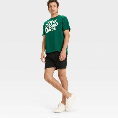 Original Use Kişi Qısa Tərəfli T-Shirt Yaşıl L