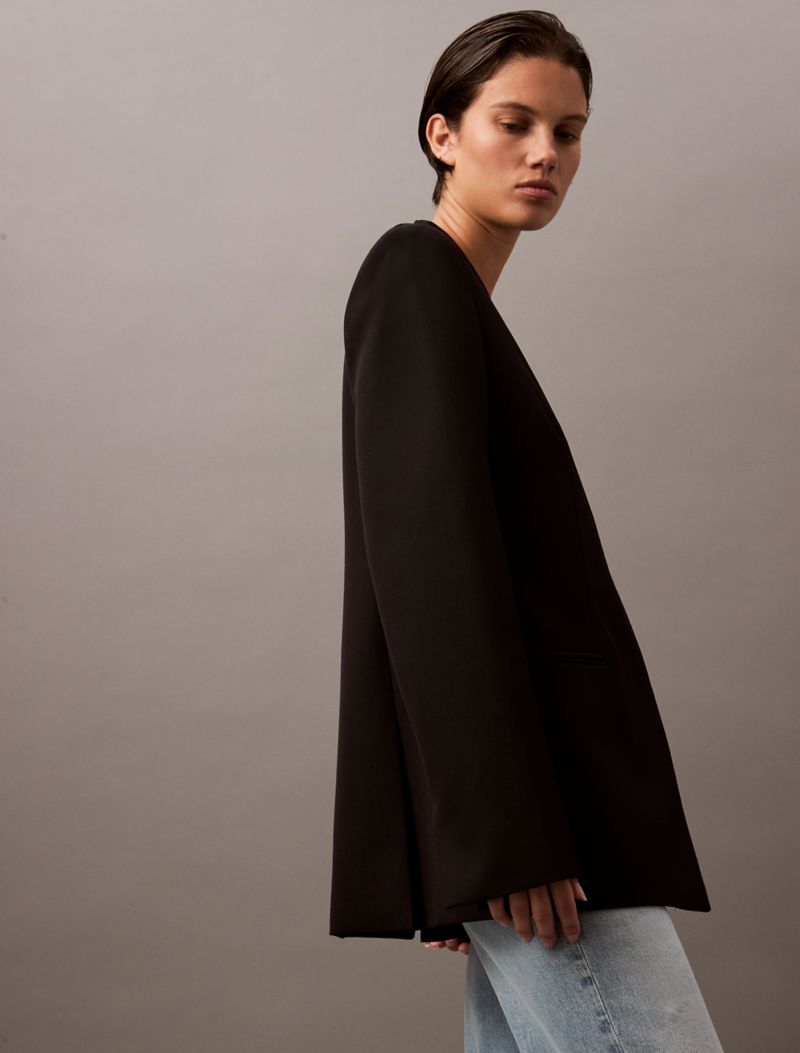 Calvin Klein Classic Crepe Blazer