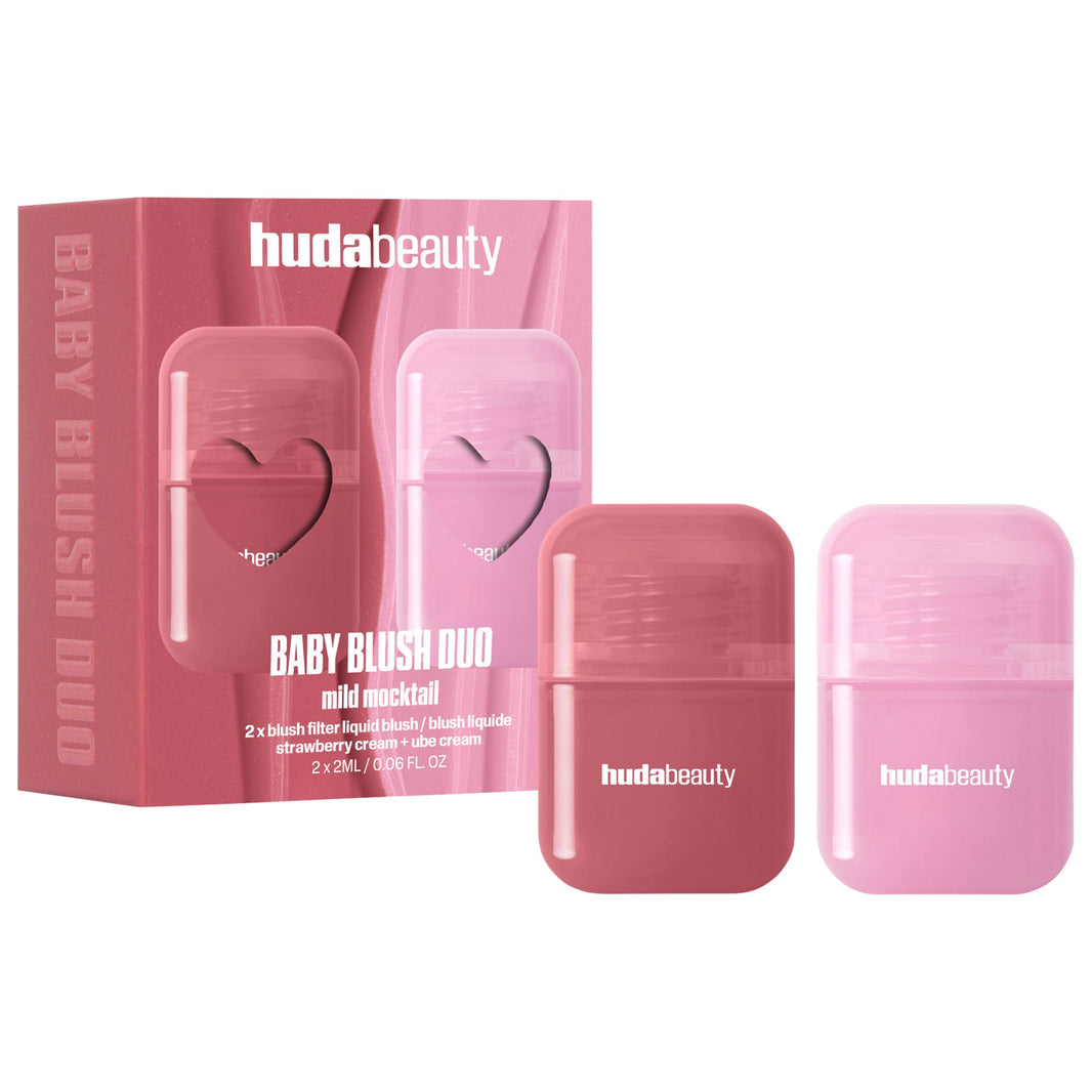 HUDA BEAUTY Mini Blush Mocktail Duos Yanaq Rəngi Seti