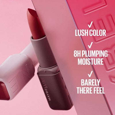 Maybelline Serum Lipstick Hyaluronic Acid ilə - Satin - 106 Maybe It's Soft - 0.12oz YoxYox