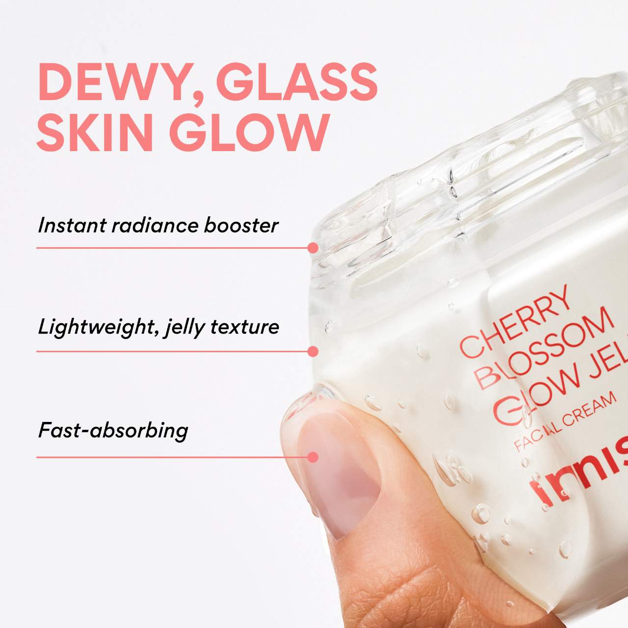 innisfree Qilas Çiçəyi Parlaq Jel Nəmləndirici Krem Niasinamid ilə