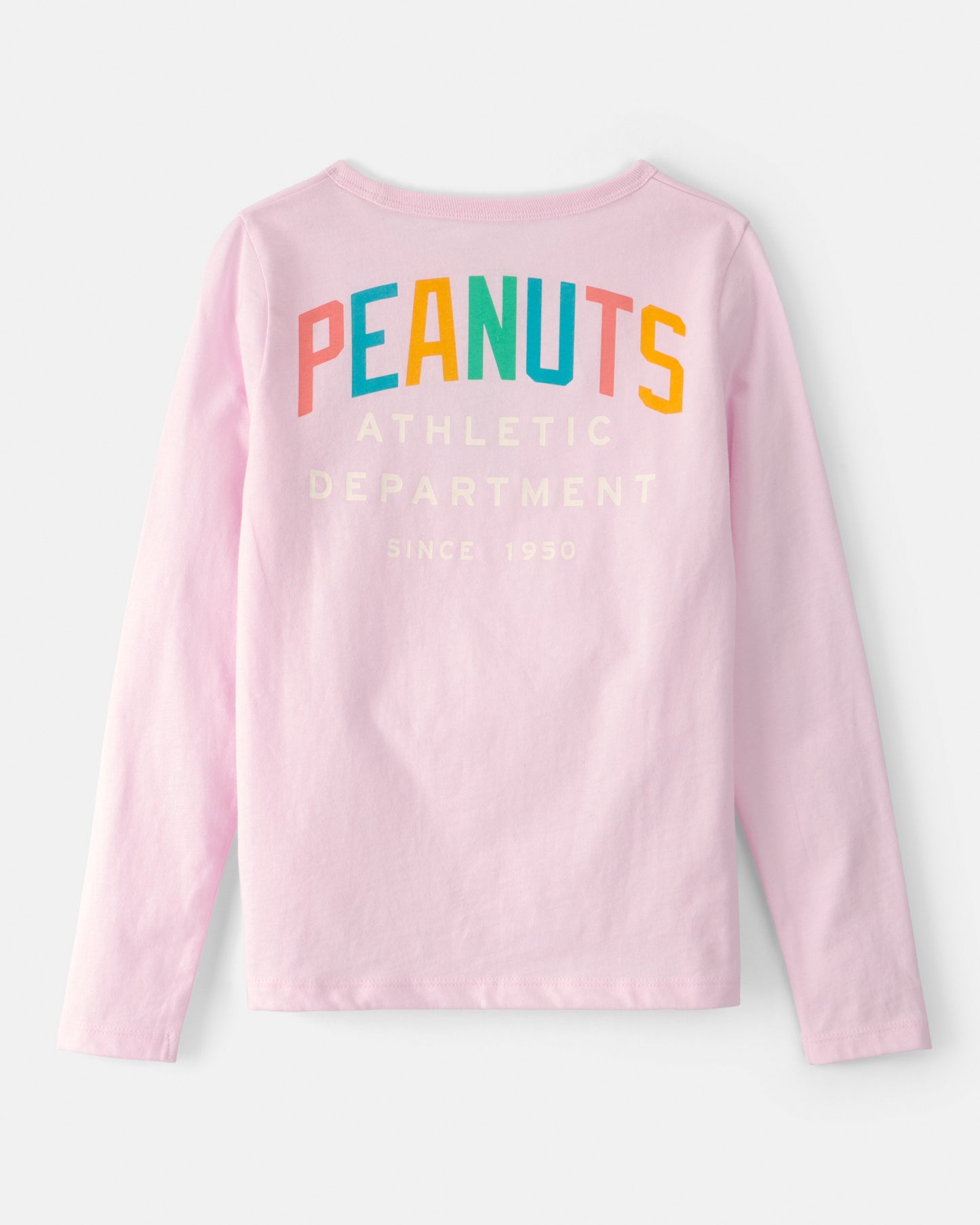 OshKosh B'gosh Qız Uşaq Peanuts Snoopy Uzun Kollu Bluzka - Çəhrayı YoxYox
