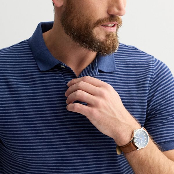 Sonoma Goods For Life® Kişi Moda Piqe Polo