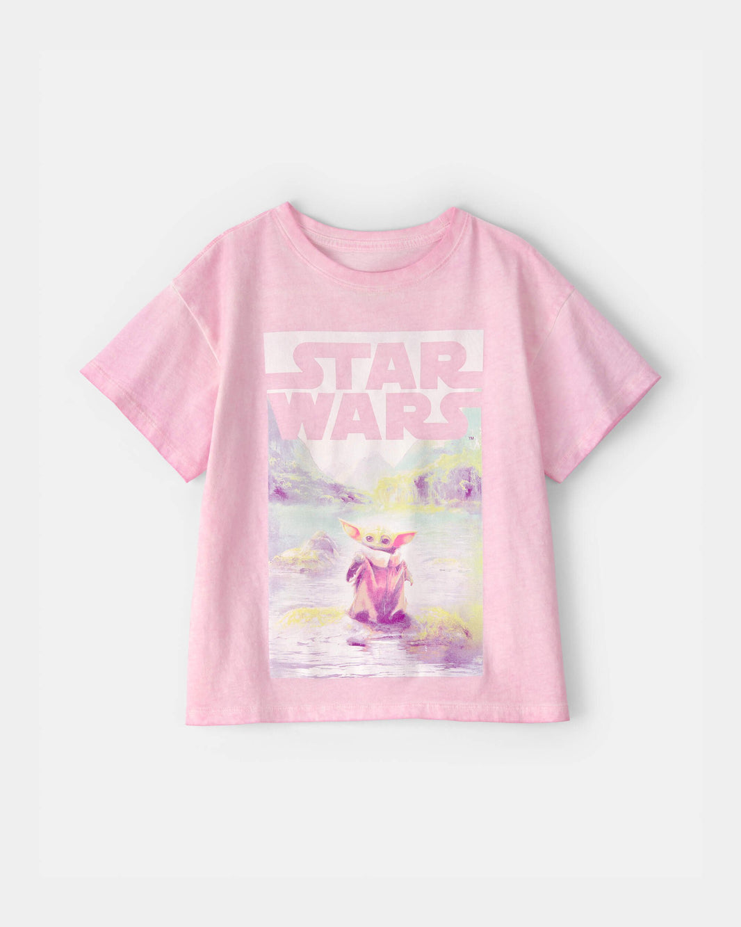 OshKosh B'gosh Qız Star Wars Qrafik Köynəyi - Çəhrayı