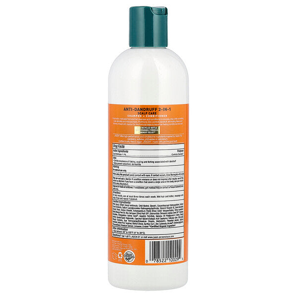 Jason Natural Kəpək Əleyhinə Saç Bakım 2-si-1-də Şampun Balzamı 355ml