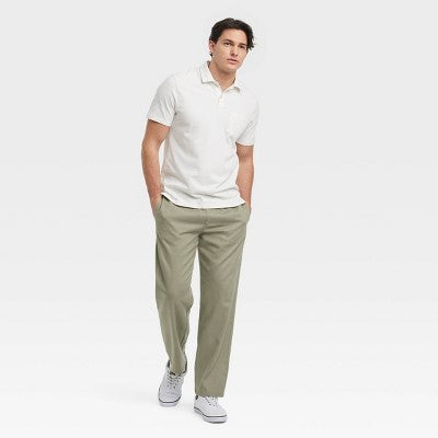 Goodfellow & Co Kişi Vintage Polo Köynəyi Ağ XXL