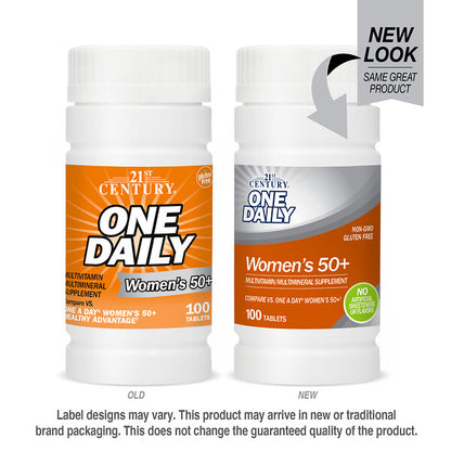 21st Century One Daily Qadın 50+ 100 Tablet