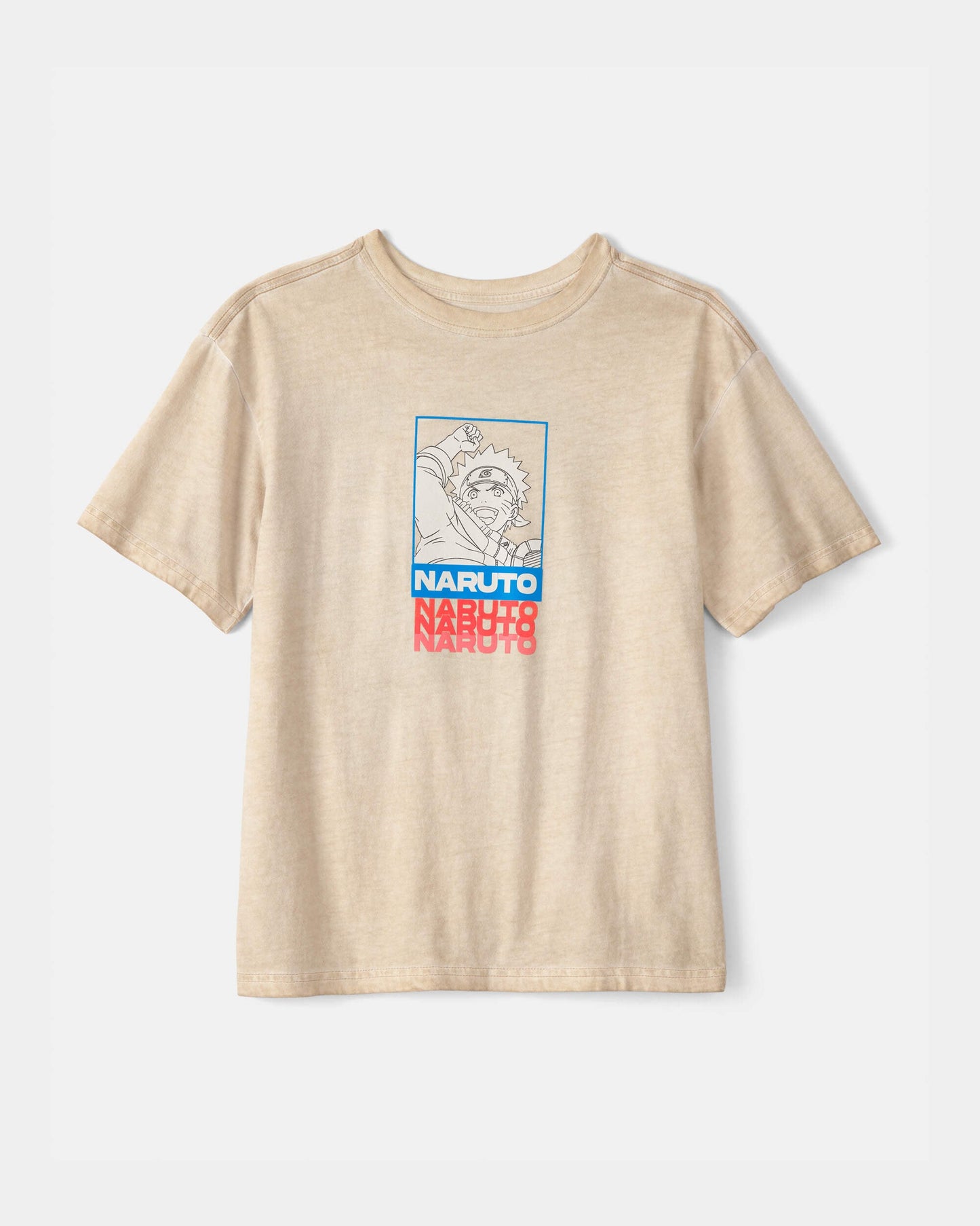 OshKosh B'gosh Oğlan Naruto Qrafik Köynəyi - Bej