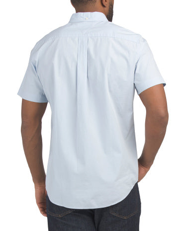 Signature Stripe Qısa Kollu Köynək