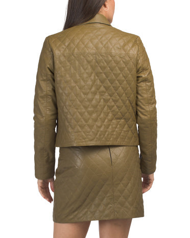 BOD &amp; CHRISTENSEN Leather Akila Gödəkçəsi