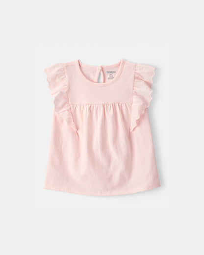 OshKosh B'gosh Balaca Qız Halqalı Tərəf Yoğunluğu - Çəhrayı