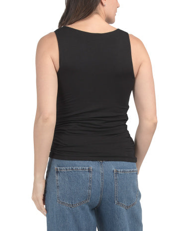 FRENCH LAUNDRY Tekne Boyunlu Astarlı Atlet