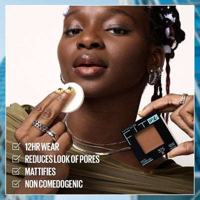 Maybelline Fit Me Mat + Məsaməsiz Sıkılmış Pudra - 120 Klassik Fildişi - 0.29oz: Parabensiz, Yağlı Dəri Üçün Uyğun YoxYox