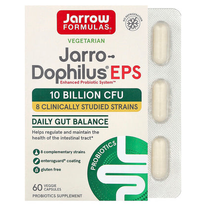 Jarrow Formulas Jarro Dophilus EPS 60 Veqetan Kapsulu Probiotik