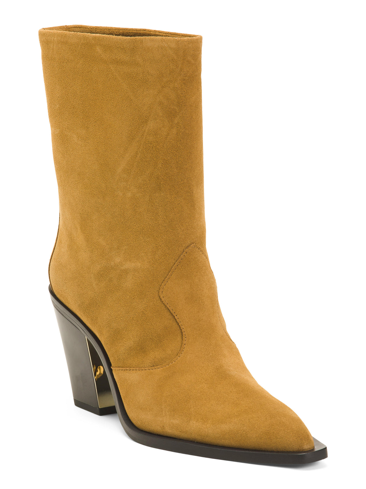 REBECCA MINKOFF Suede City Western Çəkmə