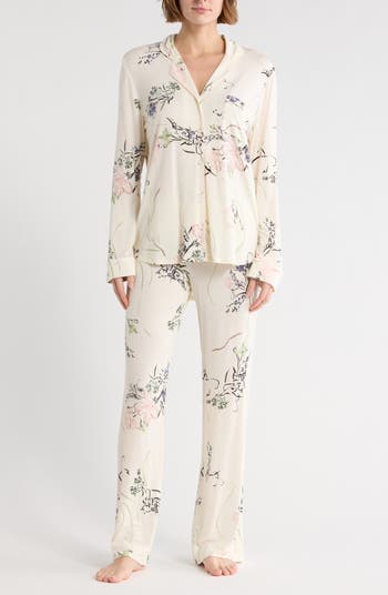 NORDSTROM RACK Tranquility Uzun Tvə Şalvar Pijama
