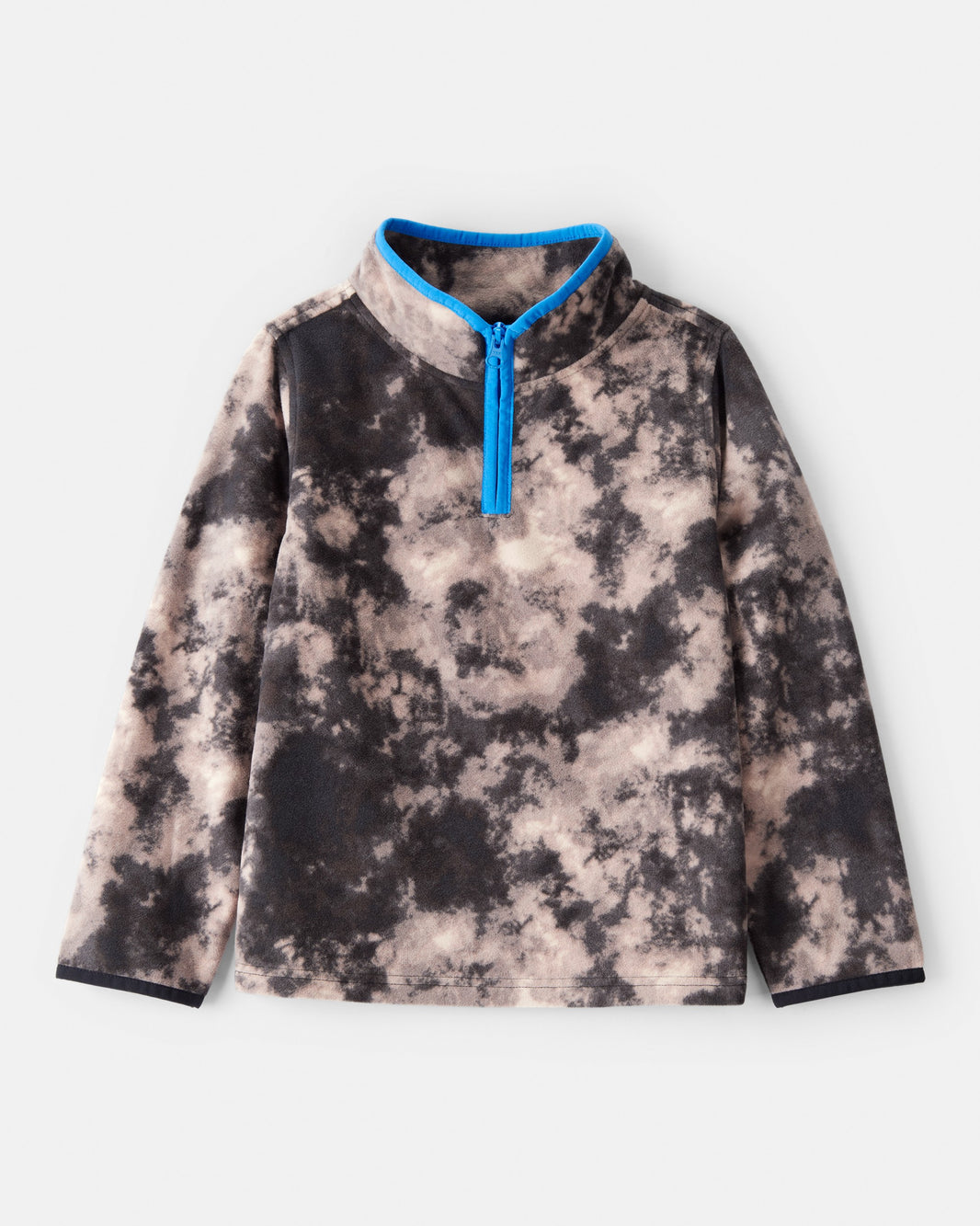 Carter's Oğlan Tie Dye Microflisi Yarım Fermuarlı Bluza