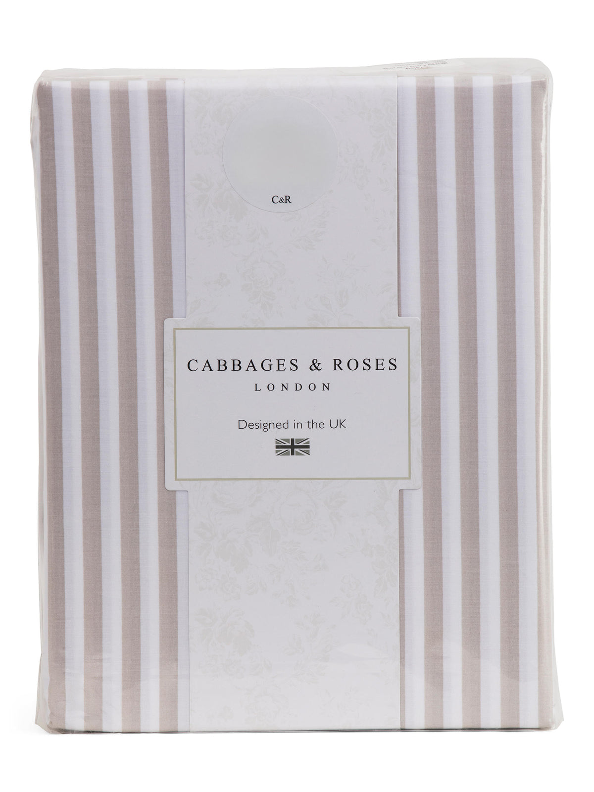 CABBAGES & ROSES 200tc Kətan Zolaq Yataq Dəsti