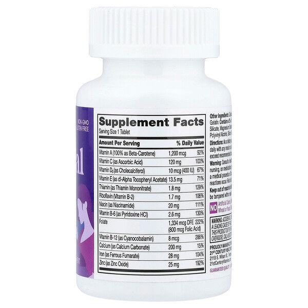 21st Century Prenatal Folik Asid 60 Tablet