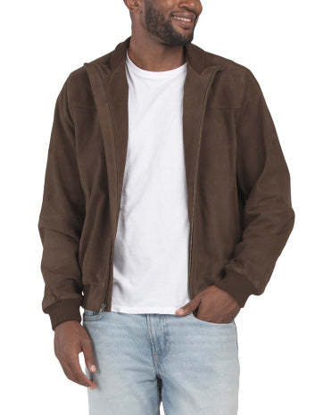 Suede Classic Bomber Gödəkçəsi