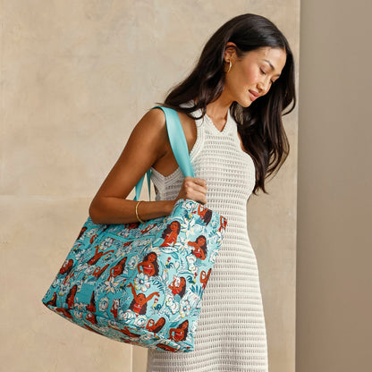 Vera Bradley Disney Drawstring Ailə Tote Çantası