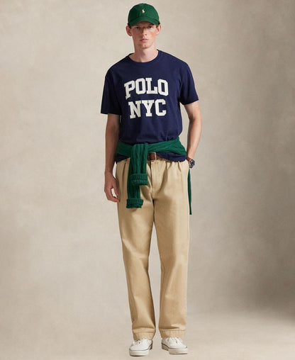 Polo Ralph Lauren Kişi Klassik Oturuşlu Qrafik Köynək