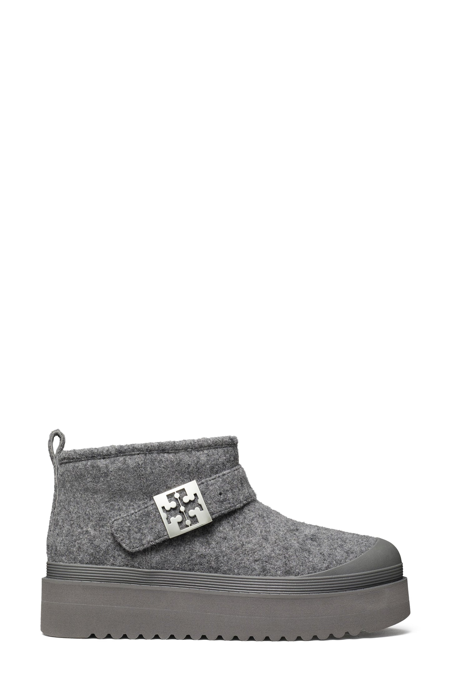 Tory Burch Mellow Xərçəng Dərisindən Astar İçində Platform Çəkmə