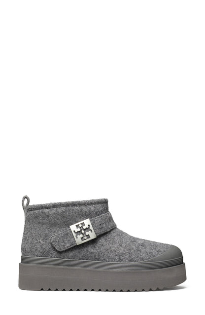 Tory Burch Mellow Xərçəng Dərisindən Astar İçində Platform Çəkmə