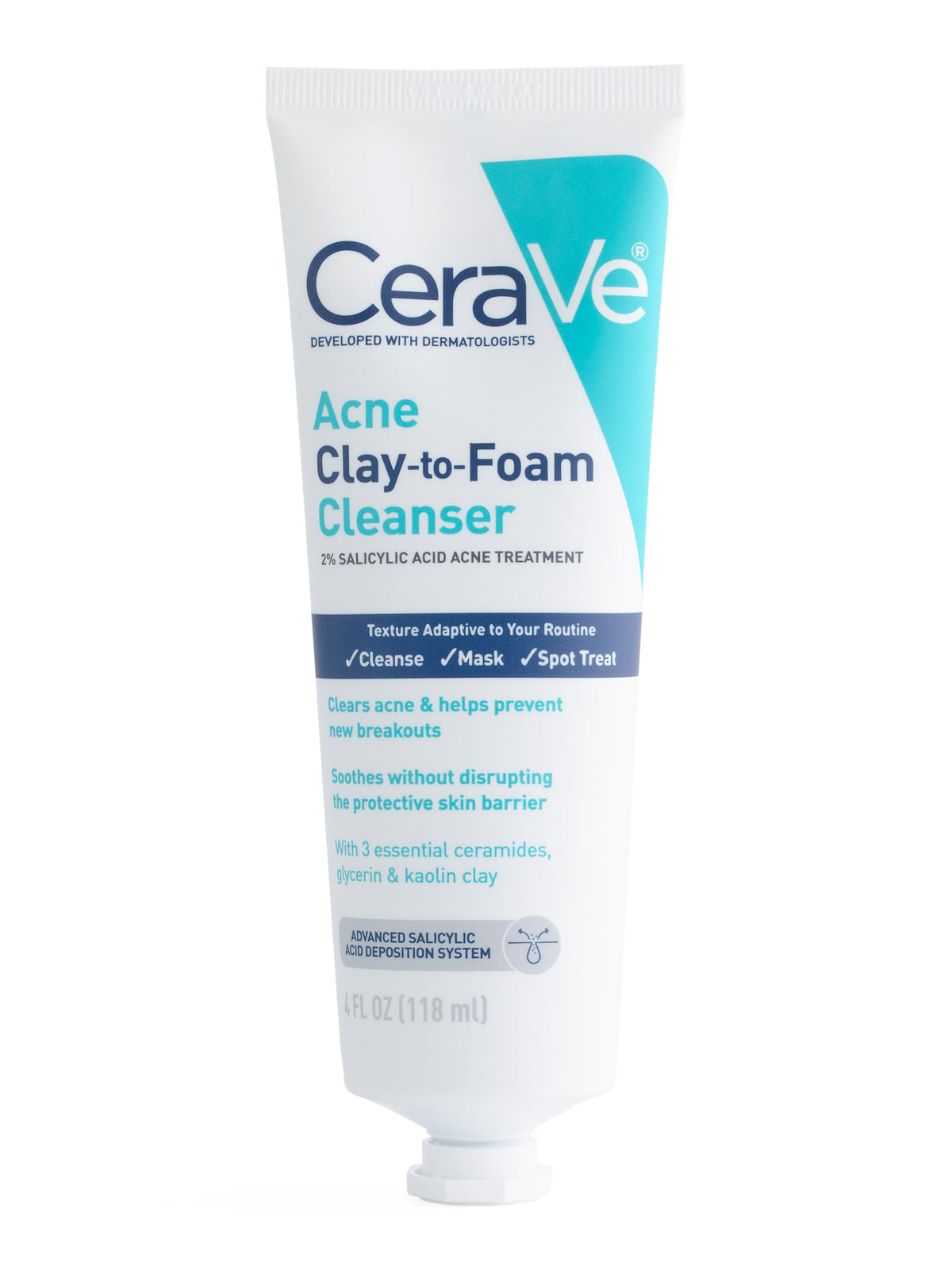 CERAVE 4oz Akne Kil-Köpük Üz Yuma Vasitəsi