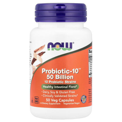 Now Foods Probiotic 10 50 Milyard 50 Bitki Kapsulu