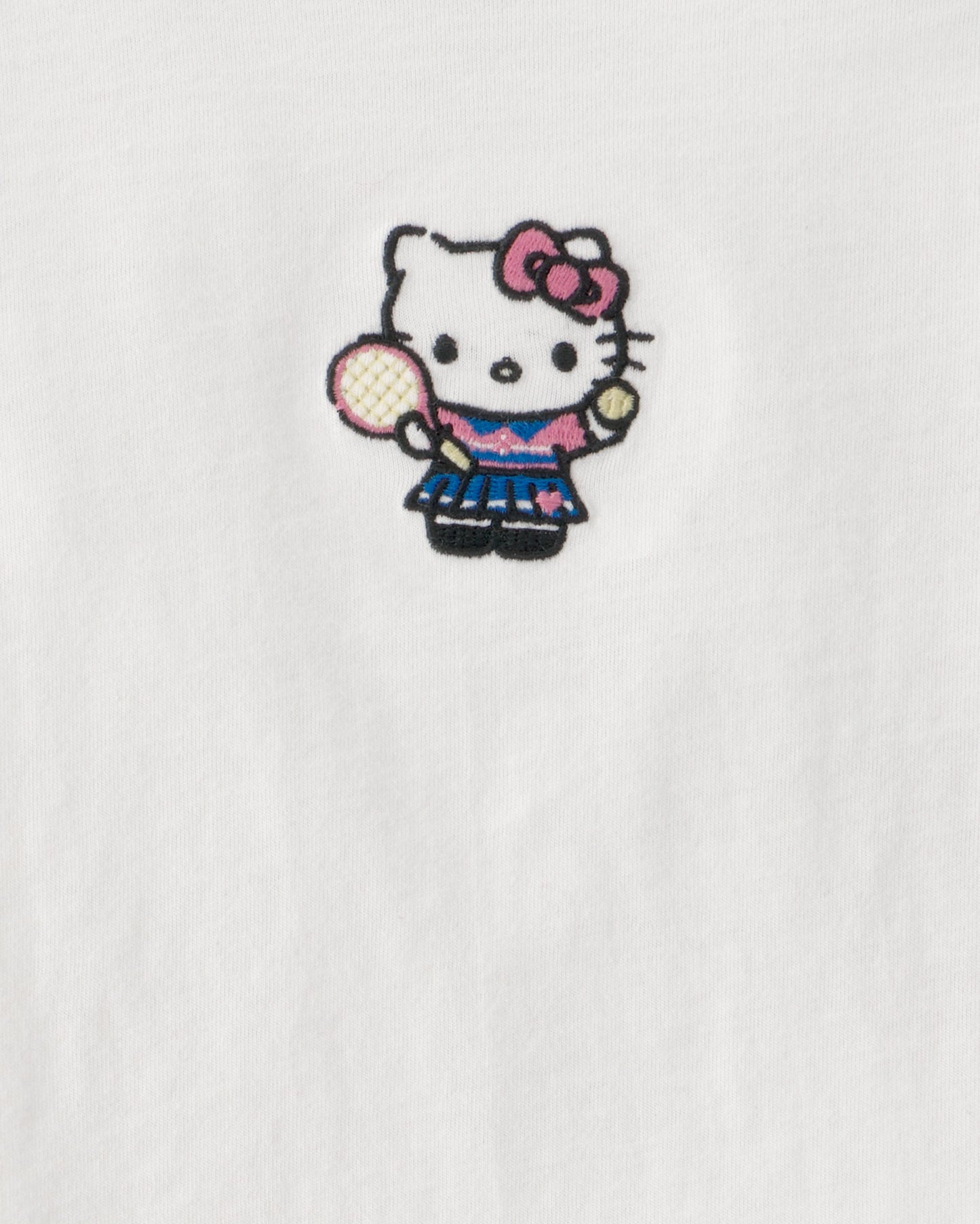 OshKosh B'gosh Qız Hello Kitty® Uzun Tərəfli Köynək - Ağ