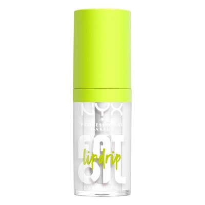 NYX Professional Makeup Fat Oil Lip Drip Lip Gloss - My Main - 0.16 fl oz: Parıltı Artırıcı, Şeffaf, Mat Bitişli YoxYox