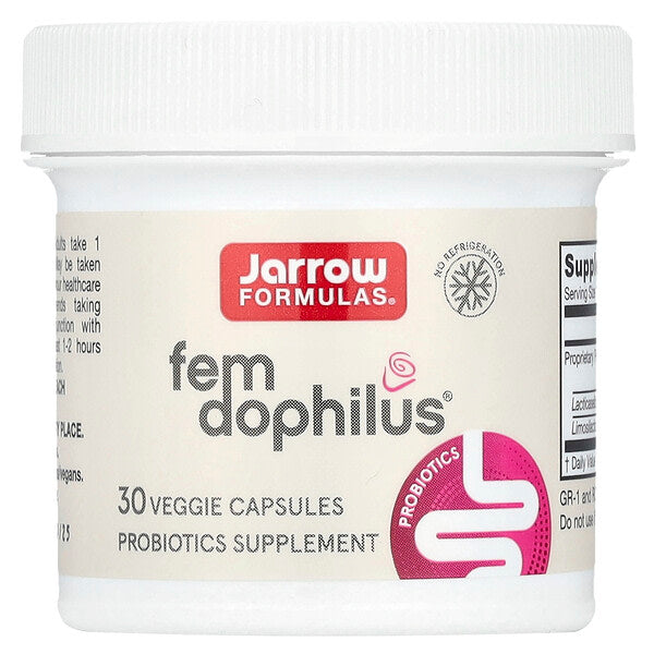 Jarrow Formulas Vegan Fem Dophilus 1 Milyard CFU 30 Bitki Kapsulu