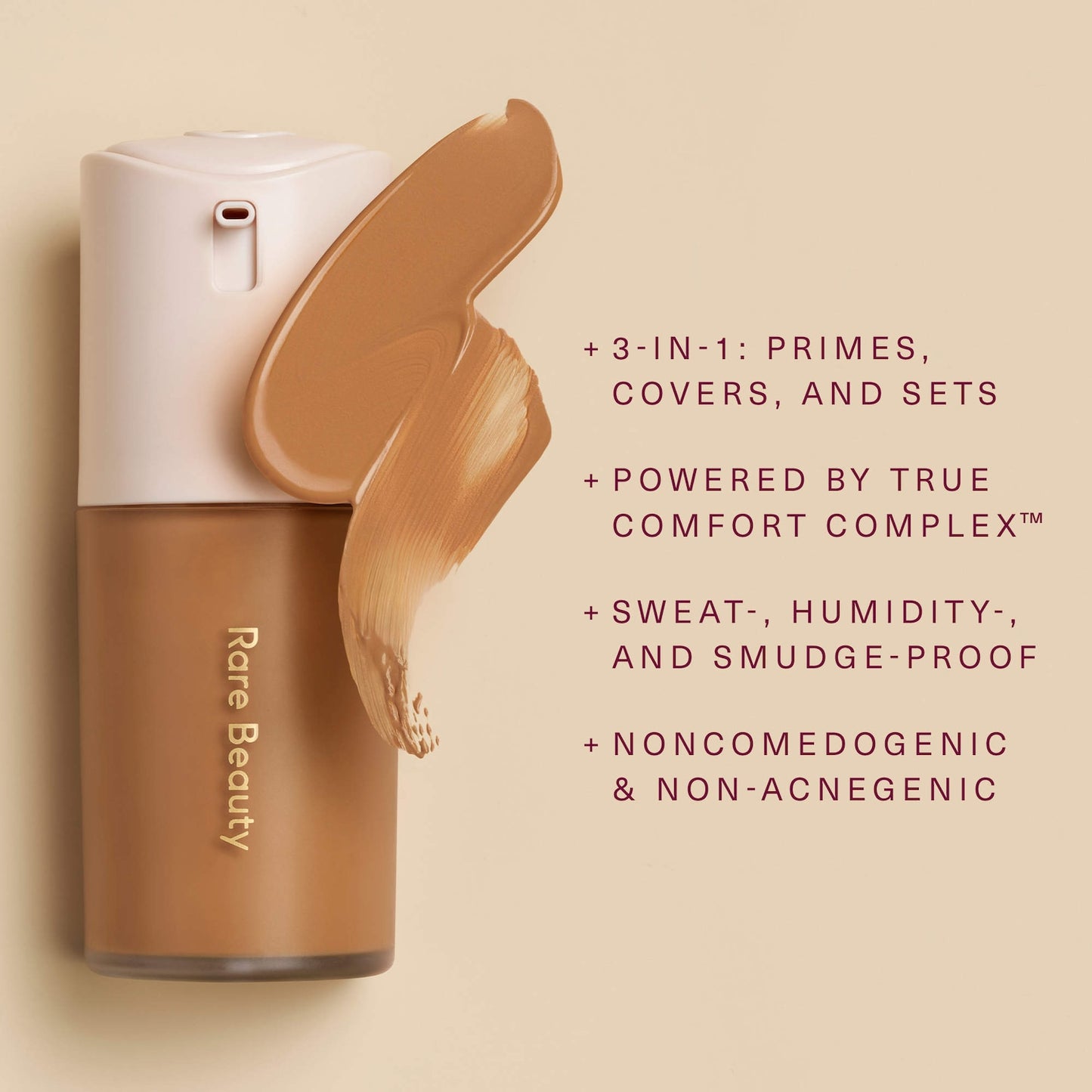 Rare Beauty by Selena Gomez True to Myself Natural Matte Longwear Tonal Krem