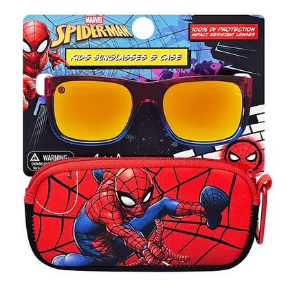 Uşaq Marvel Spider-Man 2 Parça Günəş Eynəyi və Yumuşaq Çanta