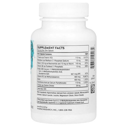 Thorne Basic B Complex 60 Kapsul