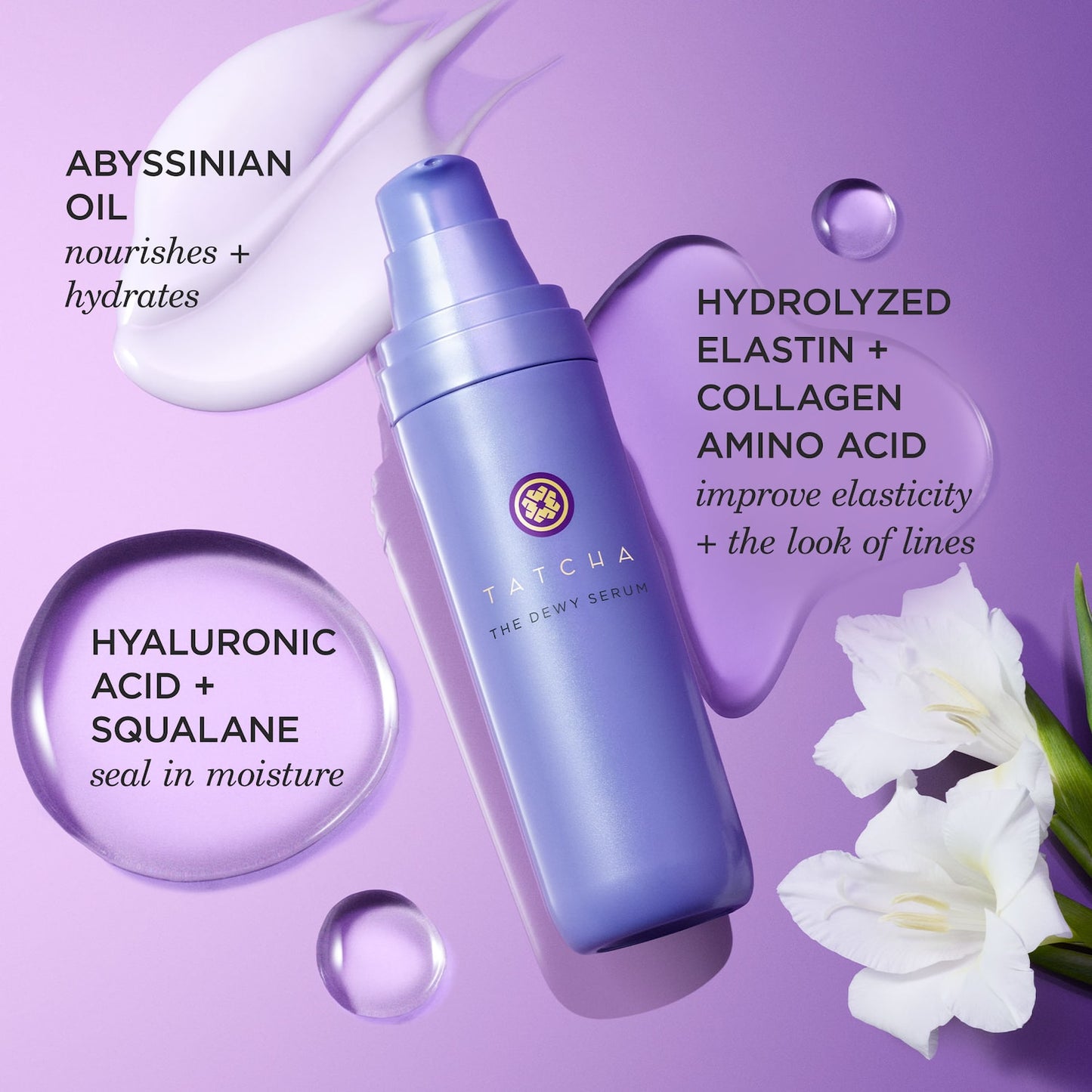 Tatcha The Dewy Serum Səth Yeniləyən və Dolğunlaştıran Tretment